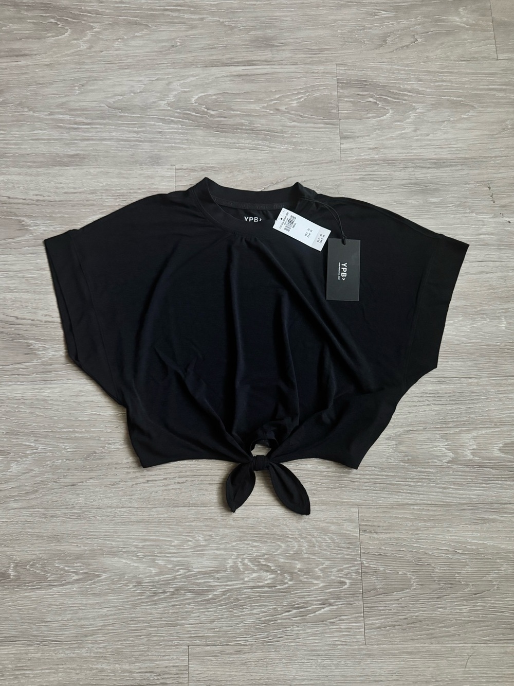 NWT YPB Abercrombie tie front Athletic Top